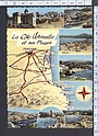 M3824 LA COTE VERMEILLE ET SES PLAGES + MAP (FRANCE Ceret)